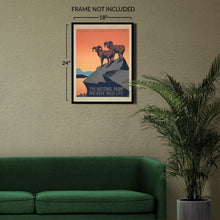 Load image into Gallery viewer, Digitally Restored and Enhanced 1936 National Parks Wildlife Conservation Poster - WPA Federal Art Project - Depression Era Environmental Campaign - Gallery Print