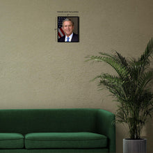 Cargar imagen en el visor de la galería, Digitally Restored and Enhanced George W Bush 43rd President of the United States Official Portrait Photo Print Poster