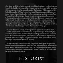 Cargar imagen en el visor de la galería, Digitally Restored and Enhanced 1895 John D. Rockefeller Photo Print - Vintage Portrait Photo of John D Rockefeller Sr - J D Rockefeller Wall Art Poster