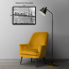 Cargar imagen en el visor de la galería, Digitally Restored and Enhanced 1932 Lunch Atop A Skyscraper Photo Print - Vintage Photo of Eleven Ironworkers Having Lunch Atop A Skyscraper Wall Art