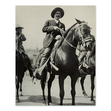 Load image into Gallery viewer, Digitally Restored and Enhanced 1914 Pancho Villa Photo Print - Vintage Photo of General Francisco Pancho Villa Poster - Portrait Photo of Francisco Villa