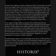 Cargar imagen en el visor de la galería, Digitally Restored and Enhanced 1896 Nikola Tesla Photo Print - Vintage Photo of Nikola Tesla Reading Theoria Philosophiae Naturalis - Nikola Tesla Poster