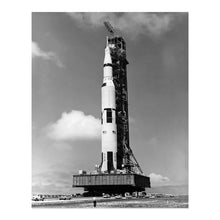 Load image into Gallery viewer, Digitally Restored and Enhanced 1969 Apollo 11 Photo Print - Vintage Photo of The Apollo 11 Spacecraft Before Take-Off - Old Apollo 11 Poster Wall Art