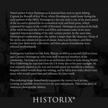 Load image into Gallery viewer, Digitally Restored and Enhanced 1930 Ernest Hemingway Photo Print - Old Photo of Ernest Hemingway with Captain Joe Russell Big Game Fishing Wall Art Poster