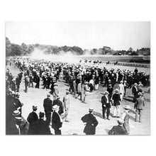 Load image into Gallery viewer, Digitally Restored and Enhanced 1913 Saratoga Race Track Photo Print - Old Photo of Saratoga Horse Racing Poster - Saratoga Race Course Wall Art Photo
