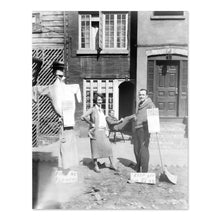 Load image into Gallery viewer, Digitally Restored and Enhanced 1923 Edna St Vincent Millay Photo Print - Old Poster Photo of Edna Saint Vincent Millay Edmund Wilson & Eugen Boissevain