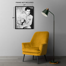 Cargar imagen en el visor de la galería, Digitally Restored and Enhanced 1945 Curtis E Lemay Portrait Photo - Vintage Photo of US Air Force General Curtis Lemay Poster Wall Art