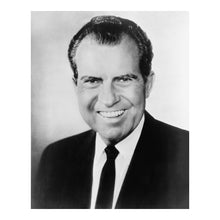 Cargar imagen en el visor de la galería, Digitally Restored and Enhanced 1969 Richard Nixon Print - Official Presidential Portrait - White House Cold War 37th President - Archival Print