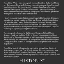 Cargar imagen en el visor de la galería, Digitally Restored and Enhanced 1969 Richard Nixon Print - Official Presidential Portrait - White House Cold War 37th President - Archival Print
