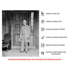 Cargar imagen en el visor de la galería, Digitally Restored and Enhanced 1863 Robert E. Lee Print - Civil War Confederate General Portrait - Virginia Commander Military - Archival Print