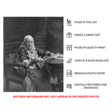 Cargar imagen en el visor de la galería, 1904 Julia Ward Howe Print - Battle Hymn of the Republic Poet - Suffragist Civil War Era - Archival Print