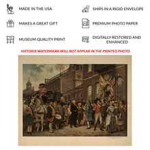 Load image into Gallery viewer, Digitally Restored and Enhanced 1947 Washington Inauguration Print - Philadelphia Congress Hall 1793 - Presidential Ceremony History - Archival Print