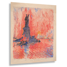 Cargar imagen en el visor de la galería, Digitally Restored and Enhanced 1917 WWI Liberty Bonds Poster Print - Lest Liberty Perish - World War I Statue of Liberty Propaganda - Archival Print