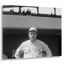 Load image into Gallery viewer, Digitally Restored and Enhanced 1919 Babe Ruth Print - Boston Red Sox Baseball Portrait - Bambino Slugger American Sports Legend - Archival Print