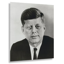 Cargar imagen en el visor de la galería, Digitally Restored and Enhanced 1961 John F. Kennedy Print - Official Presidential Portrait - White House Navy 35th President - Archival Print