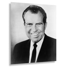 Cargar imagen en el visor de la galería, Digitally Restored and Enhanced 1969 Richard Nixon Print - Official Presidential Portrait - White House Cold War 37th President - Archival Print