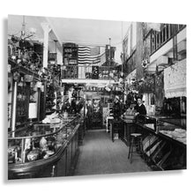 Load image into Gallery viewer, Digitally Restored and Enhanced 1895 Portland Oregon Chinatown Print - Chinese American Merchant Store Pacific Northwest - Gilded Age - Archival Print