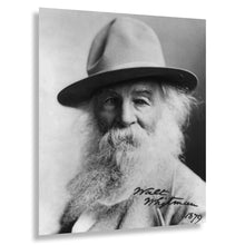 Load image into Gallery viewer, Digitally Restored and Enhanced 1892 Walt Whitman Print - American Poet Portrait Napoleon Sarony - Leaves of Grass Final Year - Archival Print
