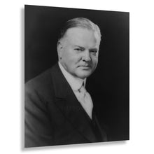 Cargar imagen en el visor de la galería, Digitally Restored and Enhanced 1928 Herbert Hoover Print - 31st President Campaign Portrait - Roaring Twenties Election - Archival Print