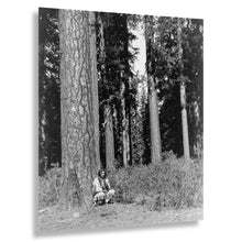 Load image into Gallery viewer, Digitally Restored and Enhanced 1923 In the Forest Klamath Print - Indigenous Oregon Pacific Northwest - Ponderosa Pine Heritage - Archival Print