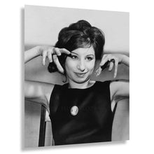 Load image into Gallery viewer, 1962 Barbra Streisand Print - Early Career Portrait - Broadway Singer Actress New York 1960s - Archival Print
