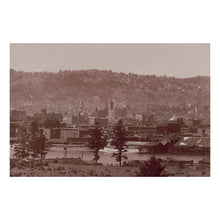 Load image into Gallery viewer, Digitally Restored and Enhanced 1898 Portland Oregon Print - Downtown Riverfront Panorama - Pacific Northwest Victorian Era - Archival Print
