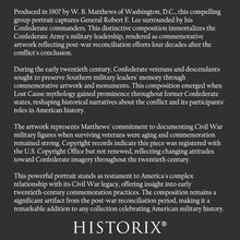 Cargar imagen en el visor de la galería, Digitally Restored and Enhanced 1907 Lee and His Generals Print - Confederate Commanders Civil War - Military Leadership - Archival Print