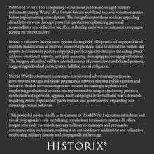 Load image into Gallery viewer, Digitally Restored and Enhanced 1915 British WWI Recruitment Poster - Will You Make a Fourth - World War I Military Propaganda - Archival Print