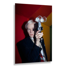 Cargar imagen en el visor de la galería, Digitally Restored and Enhanced 1977 Andy Warhol Photo - Pop Art Artist Portrait - Contemporary Art Icon Factory Era - Archival Print