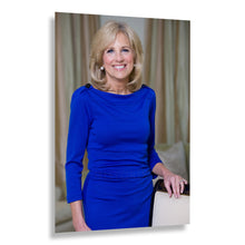 Load image into Gallery viewer, 2009 Jill Biden Print - Second Lady Official Portrait - White House Obama Administration Era - Archival Print