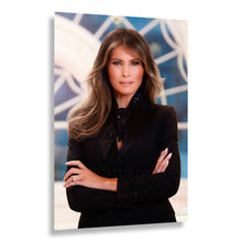 Load image into Gallery viewer, 2017 Melania Trump Print - First Lady Official White House Portrait - Contemporary Political Era - Archival Print