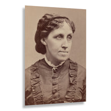 Load image into Gallery viewer, Digitally Restored and Enhanced 1870 Louisa May Alcott Print - Little Women Author Portrait - Boston Literary Victorian - Archival Print