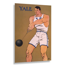 Load image into Gallery viewer, 1908 Yale Hammer Thrower Print - Progressive Era Collegiate Athletics Track and Field - Archival Print