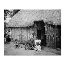 Load image into Gallery viewer, Digitally Restored and Enhanced 1903 A Native Hut in Puerto Rico Poster Photo - Vintage Photo of A Native Hut in San Juan Puerto Rico Wall Art Print