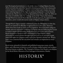 Load image into Gallery viewer, Digitally Restored and Enhanced 1861 Jose Rizal Bust Portrait Photo Print - Vintage Photo of Philippine National Hero Jose Rizal Poster Print Wall Art