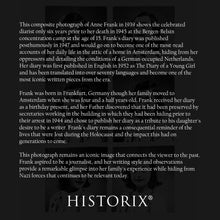 Load image into Gallery viewer, Digitally Restored and Enhanced 1939 Anne Frank Portrait Photo - Vintage Photograph of Anne Frank The Author of The Diary of A Young Girl Wall Art Poster