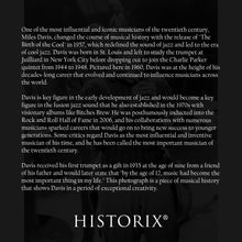 Load image into Gallery viewer, Digitally Restored and Enhanced 1960 Miles Davis Poster Photo - Jazz Musician Miles Davis Picture Wall Art Print - Vintage Photo of Miles Dewey Davis