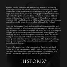 Load image into Gallery viewer, Digitally Restored and Enhanced 1921 Sigmund Freud Photo Print - Vintage Portrait Photo of Sigmund Freud Pioneer of Psychological Analysis Wall Art Poster