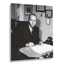 Load image into Gallery viewer, Digitally Restored and Enhanced 1939 Charles Houston Photo Print - Vintage Portrait Photo of American Lawyer Charles Hamilton Houston Wall Art Poster