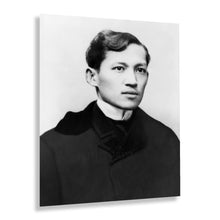 Load image into Gallery viewer, Digitally Restored and Enhanced 1861 Jose Rizal Bust Portrait Photo Print - Vintage Photo of Philippine National Hero Jose Rizal Poster Print Wall Art