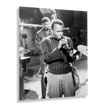 Load image into Gallery viewer, Digitally Restored and Enhanced 1960 Miles Davis Poster Photo - Jazz Musician Miles Davis Picture Wall Art Print - Vintage Photo of Miles Dewey Davis