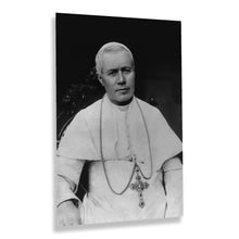 Load image into Gallery viewer, 1914 Pope St Pius X Photo Print - Vintage Portrait Photo of Giuseppe Melchiorre Sarto Pope Saint Pius X Wall Art Poster
