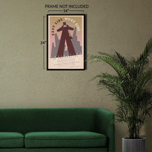 Cargar imagen en el visor de la galería, Digitally Restored and Enhanced 1938 East Side West Side New York Photography Exhibition WPA Federal Art Project Poster - Depression Era Art Deco - Archival Reproduction