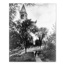 Cargar imagen en el visor de la galería, Digitally Restored and Enhanced 1915 Cornell University Library Photo Print - Vintage Photo of Cornell University Library Poster Wall Art