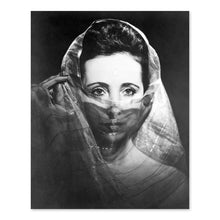 Cargar imagen en el visor de la galería, Digitally Restored and Enhanced 1959 Anais Nin Photo Print - Vintage Portrait Photo of Author Anais Nin - Novelist Anais Nin Portrait Poster