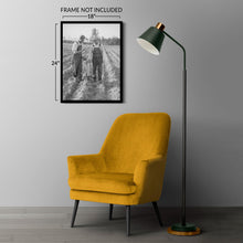 Cargar imagen en el visor de la galería, 1940 Tobacco Planter Photo Print - Vintage Photo of Two Farmers Using Tobacco Mechanical Planter in North Carolina Wall Art