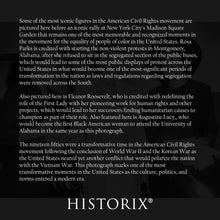 Cargar imagen en el visor de la galería, Digitally Restored and Enhanced 1956 Rosa Parks Eleanor Roosevelt & H.C. Foster Photo - Old Photo of Rosa Parks Eleanor Roosevelt and Autherine Lucy Poster