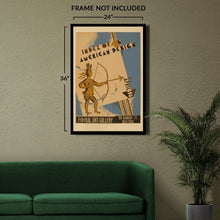 Cargar imagen en el visor de la galería, Digitally Restored and Enhanced 1938 Boston Index of American Design WPA Federal Art Project Poster - Depression Era Art Deco - Archival Reproduction