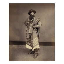 Cargar imagen en el visor de la galería, Digitally Restored and Enhanced 1868 Gaucho of The Argentine Republic Photo Print - Vintage Photo of Gaucho Horseman - Old Argentinian Gaucho Poster