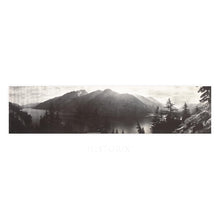 Load image into Gallery viewer, Digitally Restored and Enhanced 1908 Lake Chelan Panoramic Photo Print - Old Photo of Lake Chelan in the Cascade Mountains Washington Poster